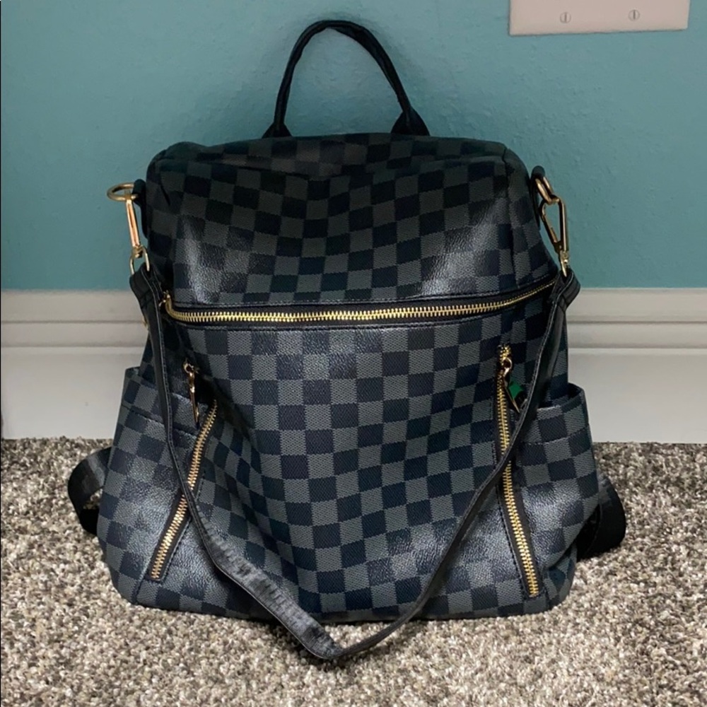Checkered backpack *NEW*